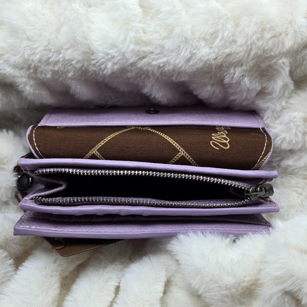 Brand New Wrangler Women's Purple Wallet New with tags by Montana West (NWT) - Picture 3 of 4